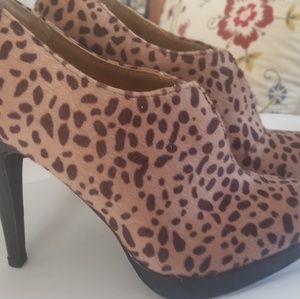 Leopard Booties